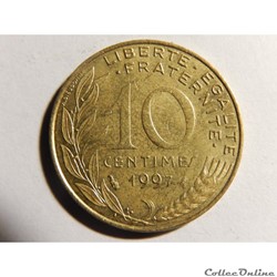 10 centimes Marianne 1997