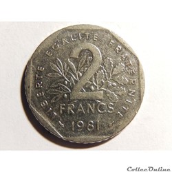 2 Francs Semeuse 1981