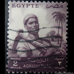 Egypte 00366 agriculteur 2m de 1954