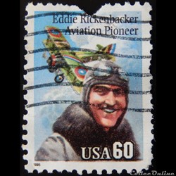 Etats Unis 02441 Eddie Rickenbacker 60c de 1995