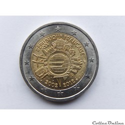 France, 10 ans de l'euros 2002-2012