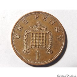 Royaume-Uni, 1 penny de 1986