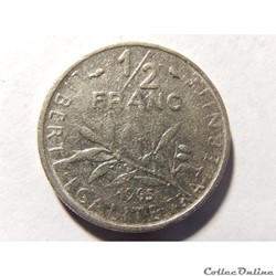 50 centimes Semeuse 1965