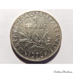 1 franc semeuse 1976
