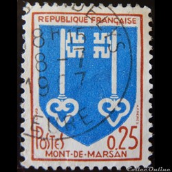 01469 Blason de Mont de Marsan 0.25F