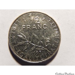 50 centimes Semeuse 1997