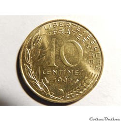 10 centimes Marianne 1997