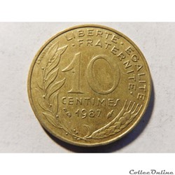 10 centimes Marianne 1987