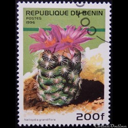 Bénin 00710BL Cactus Nelloydia Grandiflora 200f de 1996