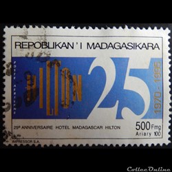 Madagascar PA0214 Hilton 500FMG de 1995