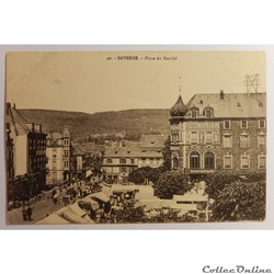 CPA de Saverne, la place du marché, Bas-Rhin