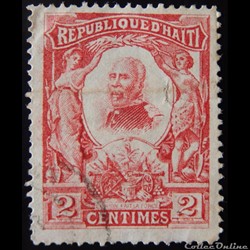 Haïti 00085 général Pierre Nord Alexis 2c de 1904