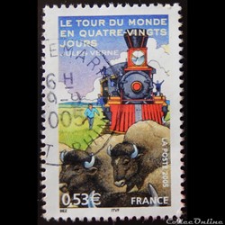 03793 Jules Verne Le tour du Monde en 80 jours - 1873 0.53€ de 2005