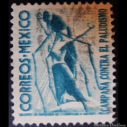 Mexique B0001 lutte contre le paludisme 1c de 1939