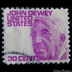 Etats Unis 00823A John Dewey 30c de 1968