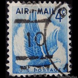 Etats Unis PA0047 pygargue à queue blanche 4c de 1954