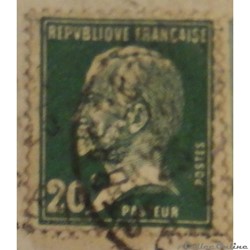 00172 Louis Pasteur 20c vert de 1926