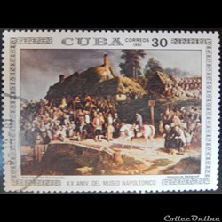 Cuba 02305 Napoléon en Normandie 30c de 1981