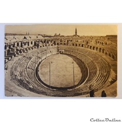 CPA du Gard, Nîmes, l'intérieur des Arènes