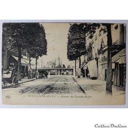 CPA du Val-de-Marne, Vitry-sur-Seine, Av. du chemin de fer