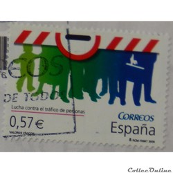 Espagne 03826 Valeurs civiques: Lutte contre la traite des êtres humains 0.57€ de 2006