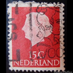Pays-Bas 00601 reine Juliana 15c de 1953
