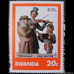 Rwanda 00992 musiciens 20c de 1981