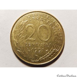 20 centimes Marianne 1997