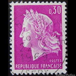 01536 La République de Cheffer 0F30 lilas gravé
