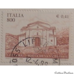 Italie 02356 Eglise de St Egidio 0.41 €, 800 lires de 1999