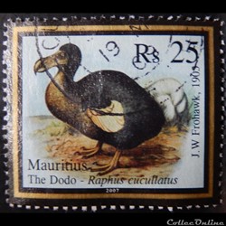 Maurice (île) 01081 Dodo de 25 Rs de 2007