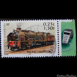 03410 Les légendes du rail Pacific Chapelon 0,23 € - 1F50