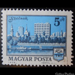 Hongrie 02423 Szolnok 5ft de 1975