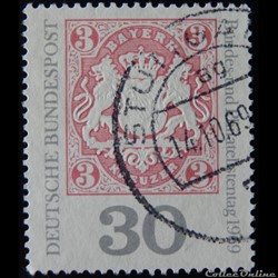 Allemagne RFA 00466 journée du timbre 30pf de 1969