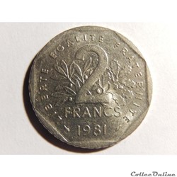 2 Francs Semeuse 1981