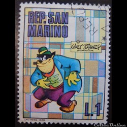 Saint-Marin 00769 Walt Disney 1L de 1970