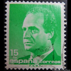 Espagne 02626 roi Juan Carlos I 15Ptas de 1989