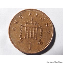 Royaume-Uni, 1 penny de 2004