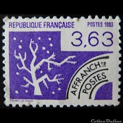 PO0181 Hiver préoblitéré 3.63F