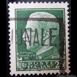 Italie 00229 roi Vittorio Emanuele III 50c de 1929