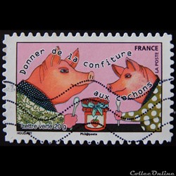 AA01169 Donner de la confiture aux cochons 20g