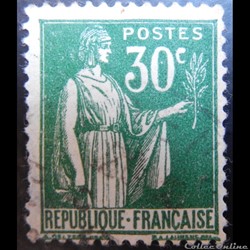00280 Type Paix 2ème série 30cts vert
