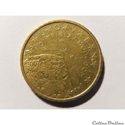 Slovénie, 50 centimes d'euro 2007