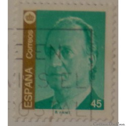 Espagne 02855 roi Juan Carlos I 45Ptas de 1993