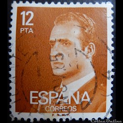 Espagne 01995 roi Juan Carlos I 12Ptas de 1976
