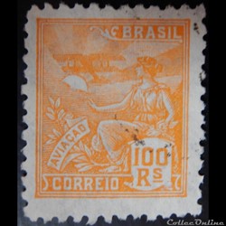Brésil 00171A aviation 100R de 1922