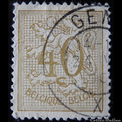 Belgique 00853 lion debout 40c de 1951