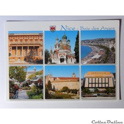 CP des Alpes-Maritimes, Nice, la Baie des Anges