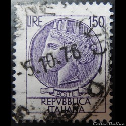 Italie 01257 pièce de Syracuse 150 lires de 1976
