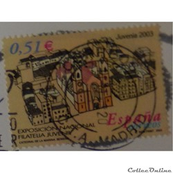 Espagne 03531 exposition philatélique des jeunes 0.51€ de 2003
